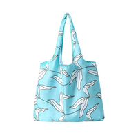 Vente en gros de sacs à provisions écologiques à roulettes imprimés sur mesure Superette fourre-tout d'épicerie pliable et réutilisable avec votre marque