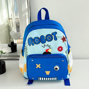 Sac à dos personnalisé pour enfants de maternelle, sac à dos mignon de dessin animé en forme de robot pour garçons et filles, sac à dos pour enfants - Product Image 3