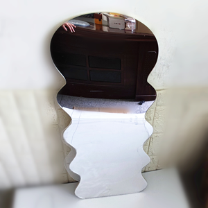 Lightweight Full Dressing Frameless Acrylic <b>Mirror</b> Modern Design Style Non-Glass Unbreakable with Dolphin Bear <b>Sky</b> Shaped <b>Mirror</b> - Product Image 4