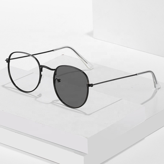 Photochromic Glasses Anti Radiation Eye Glasses Metal Computer Anti Blue Light Eyeglasses for Women