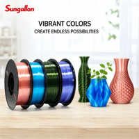 Filament transparent PETG haute résistance SunDots 1,75 mm, résistant aux chocs, impression facile, 230-260°C, 150-350 mm/s, imprimante 3D DIY
