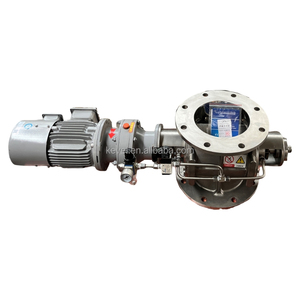 Vanne rotative DN100 DN150 DN200 VL pour le transport de poudre par ventilateur d'arrêt scellé Vannes de sas rotatives spéciales pour poudre ou granulés - Product Image 1