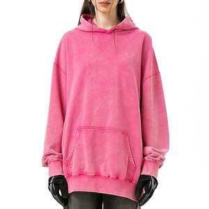 Sudadera con Capucha Unisex de Corte Regular, Informal, de Poliéster/Algodón Transpirable, Mangas Largas, Lavado Enzimático, para Otoño, ODM - Product Image 6