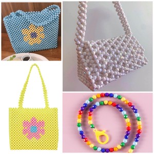 Multi colori 500 g/borsa 4MM-20MM di plastica trasparente trasparente trasparente perline di cristallo acrilico perline per fai da te - Product Image 6