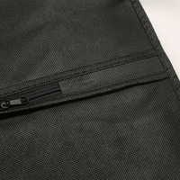 Couverture de costume de voyage en tissu non tissé personnalisé avec pli à gousset Couverture de pardessus non tissé pour sacs à vêtements