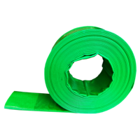Tuyau plat en PVC haute pression de 6 pouces pour l'irrigation et le drainage, tuyau de refoulement d'eau flexible et durable