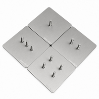 Interruptor de pared retro europeo con panel de palanca, 1-4 módulos, 2 vías, gris plateado, acero inoxidable cepillado, interruptor antiguo con toma de corriente y carga USB