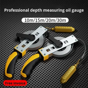 कैसिलो ऑयल गेज 30 मीटर पेट्रोलियम गहराई मापने वाले शासक समुद्री विस्फोट-प्रूफ कार्बन स्टील सामग्री तेल डिपस्टिक - Product Image 3
