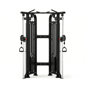 Appareil de musculation multifonctionnel professionnel à câbles croisés, machine de gym avec double pile de poids, <span class=keywords><strong>poulie</strong></span> réglable, équipement de force pour le corps entier - Product Image 1