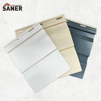 Panneaux muraux de revêtement en vinyle PVC de haute qualité décoration murale extérieure revêtement en bois anti-UV résistant pour nous afrique amérique