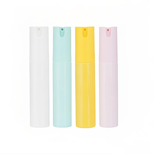 Flacon pompe sans air rose, vert, violet, bleu de 15 ml, 30 ml, 50 ml pour emballage cosmétique - Product Image 1