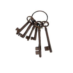 Exporters of Rustic Metal <b>Vintage</b> <b>Key</b> Bunch with <b>Key</b> Ring for Sale <b>Vintage</b> Style Antique <b>Key</b> Bunch Customized - Product Image 1