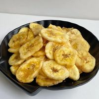 Chips de banane de qualité supérieure certifiées BRC OU casher, frites sous vide, sac de 5 kg, emballées pour conserver la saveur fraîche, les nutriments et le goût sucré