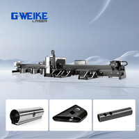 Machine de découpe de tuyaux au laser à fibre CNC automatique de haute précision 3000W pour tuyaux ronds et carrés en acier de 40 à 500 mm