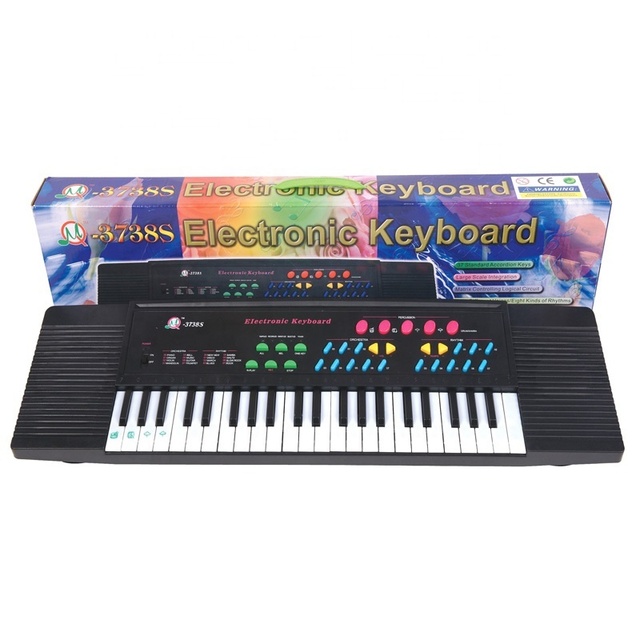 Musical Instrument Toys 37 Keys Electric Keyboard With Microphone