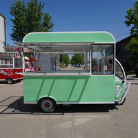 Tricycle Chariot à Glaces, Voiture de Vente de Restauration Rapide, Camion de Restauration, Bus Électrique pour Pain, Café, Hamburgers pour Centres Commerciaux et Parcs d'Attractions