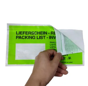 Sacchetti di plastica per imballaggio all'ingrosso busta busta busta trasparente buste richiudibili