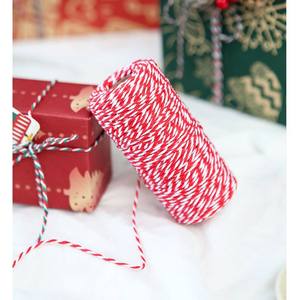 Hilo de Alta Resistencia Ecológico Teñido Reciclado de <span class=keywords><strong>Dos</strong></span> Colores, Trenzado de Doble Hebra de 2 mm, Mezcla de Poliéster/Algodón al por Mayor para - Product Image 4