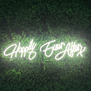 Dropshipping No quantité minimale de commande <span class=keywords><strong>le</strong></span> plus populaire enseigne lumineuse néon LED personnalisée Happy Birthday pour fête d'anniversaire vacances mariage - Product Image 6