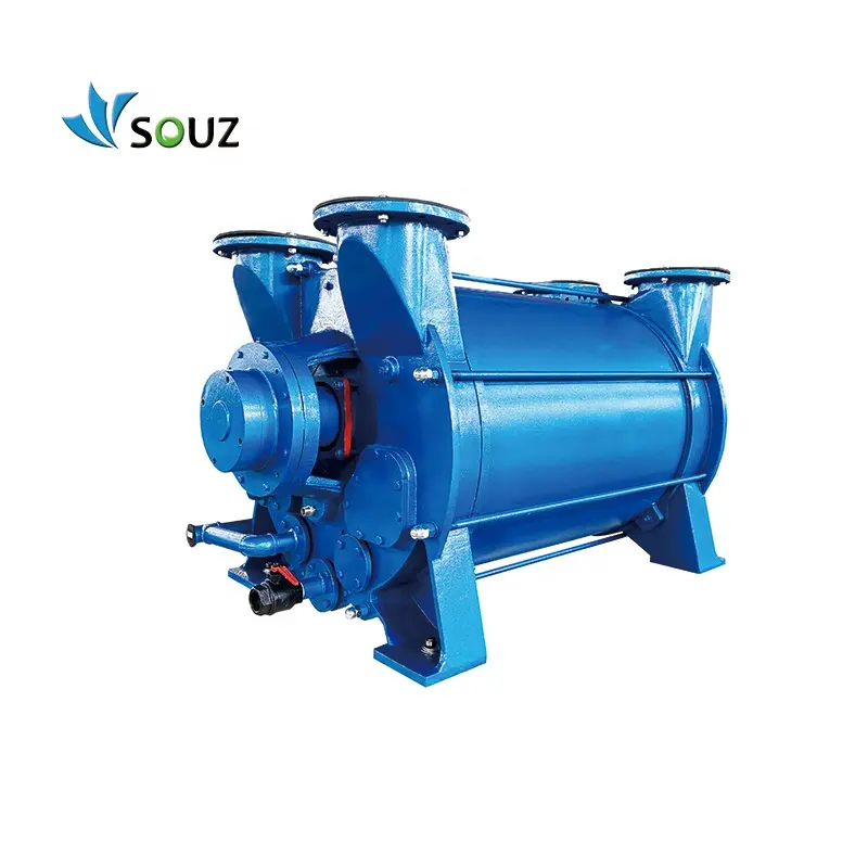 Superior Quality Industrial Vacuum Pump 2BE 62 Gear Driven Pump No Motor 160hpa Water Ring Vacuum Pump