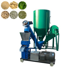 Nouvelle condition Mini 220V ligne de production de granulés Machine de traitement des aliments pour poulets et volailles pour usine de fabrication pour les soins des chèvres - Product Image 1