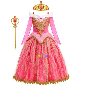 Robe de Princesse <span class=keywords><strong>Aurore</strong></span> en Dentelle pour Filles, Costume de <span class=keywords><strong>Belle</strong></span> <span class=keywords><strong>au</strong></span> <span class=keywords><strong>Bois</strong></span> <span class=keywords><strong>Dormant</strong></span>, Robes pour Enfants, Fête d'Anniversaire et de Noël, Carnaval d'Halloween, Cosplay - Product Image 2