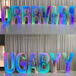 Commercio all'ingrosso eccellenza qualità RGB programmabile segno <span class=keywords><strong>Led</strong></span> 3d lettera segno taglio Laser metallo acciaio inossidabile stampante <span class=keywords><strong>Led</strong></span> cartello - Product Image 5