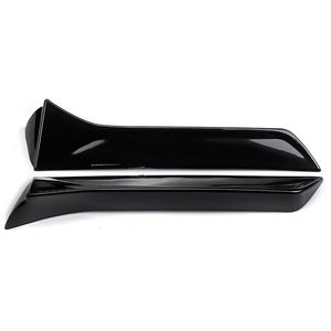 Deflectores de viento para ventanas de coche, negros brillantes, de ABS, para Renault, Seat Leon, <span class=keywords><strong>Ibiza</strong></span>, protectores de lluvia traseros RBL008 - Product Image 3