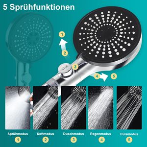 Vente en gros <span class=keywords><strong>de</strong></span> pommeau <span class=keywords><strong>de</strong></span> <span class=keywords><strong>douche</strong></span> à main filtrée pour salle <span class=keywords><strong>de</strong></span> bain Chrome Abs <span class=keywords><strong>économique</strong></span> support <span class=keywords><strong>de</strong></span> tuyau Abs moderne pour salle <span class=keywords><strong>de</strong></span> bain économie d'eau pression - Product Image 3