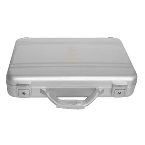 Aluminium Attache Case Alu Carrying Box Custom Hard Attache Laptop Briefcase Metal