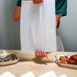 Papier sulfurisé rectangulaire double face jetable pour cuisson, emballage alimentaire pour légumes, pain et sushis - Product Image 4