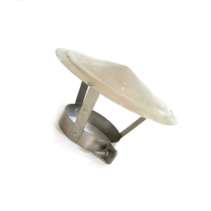 Cappuccio Antipioggia Conico in Acciaio Inossidabile, Cappuccio Antipioggia Rotondo - Product Image 2