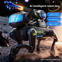 Juguete de Perro Mecánico Inteligente con Programación IA, Eléctrico, de Plástico, para Niños de Todas las Edades