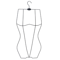 Offre Spéciale été en acier inoxydable maillot de bain et Bikini cintre mode Yoga vêtements présentoir pour pantalons et sous-vêtements soutien-gorge