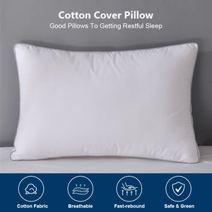Yatone OEM ODM Cotton Cover <strong>Pillow</strong> 100% Polyester Hotel Quality Bedding <strong>Pillow</strong> - Product Image 2