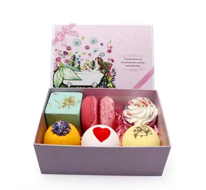 trending products 2024 new arrivals manufacturers customise oem fizzy relax pink cup cake luxury valentine s day bath bombs gift