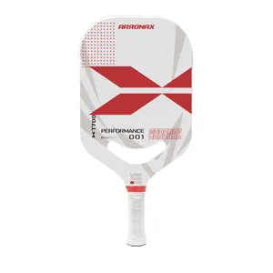 2023 Arronax Manufacturer Customized 16.54 X 7.4 X 1.14 Inch Carbon Fiber Customized Core Edgeless Pickleball Paddle