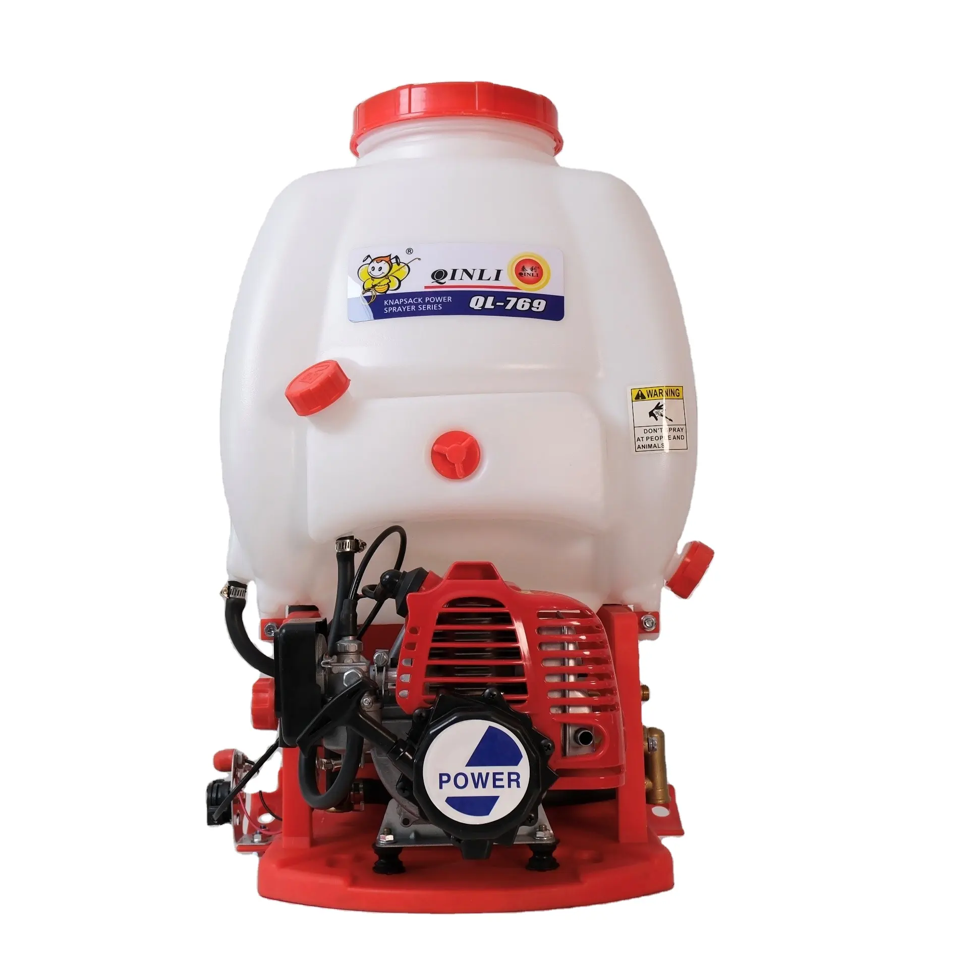 QL-769 ขายร้อน 15L 2 จังหวะเครื่องยนต์กระเป๋าเป้สะพายหลังเครื่องพ่นยาฆ่าแมลงกลับเครื่องพ่นการเกษตรสําหรับการควบคุมศัตรูพืชพืชสวน