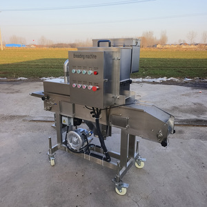 Hamburgerpatty-broodjesmachine, kroketten-broodjesapparaat, automatische broodjesmachine voor gebakken loempia's - Product Image 3