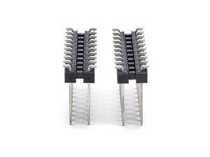 Connecteur d'en-tête de broche de pas de 3.5mm * 6.0mm double rangée SMT LCP H4.2mm 2*10P - Product Image 6