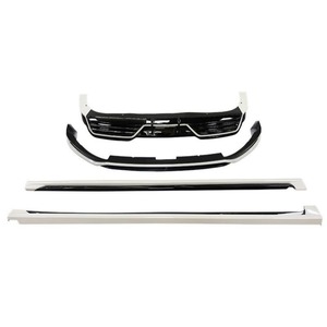 Alerón delantero y trasero para coche, difusor de parachoques, modificación para Xiaopeng P7+ 2024-2025, faldones laterales, extensión de alerón, accesorios - Product Image 4