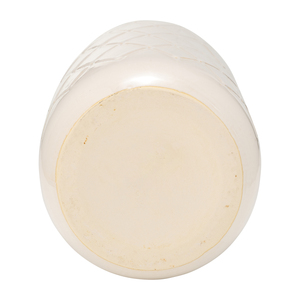 Vaso in ceramica con motivo a quadri per l'arredamento del soggiorno e vaso decorativo per fiori per la camera da letto - Product Image 5