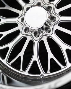 Cerchi in Lega Forgiati KYKY Personalizzati da 20, 22, 24, 26, 28, 30 Pollici con Coprimozzi Flottanti 8x170 8x180 8x6.5 Lucidati per Camion RAM 2500 3500 - Product Image 2