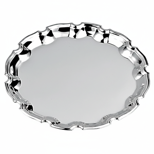 Vassoio Decorativo D=305 mm con Bordo Decorato per Uso Elegante in Casa o Ufficio - Product Image 2