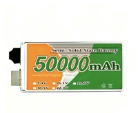 Pin bán rắn Xingrong 15000mAh 18000mAh 20000mAh 29500mAh 35000mAh 50000mAh 3.7V 45A 350Wh/kg Tuổi thọ 800 chu kỳ