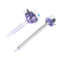 Trocart de lame chirurgicale jetable de prix usine pour la chirurgie laparoscopique avec le manchon 5 10 12 15 mm