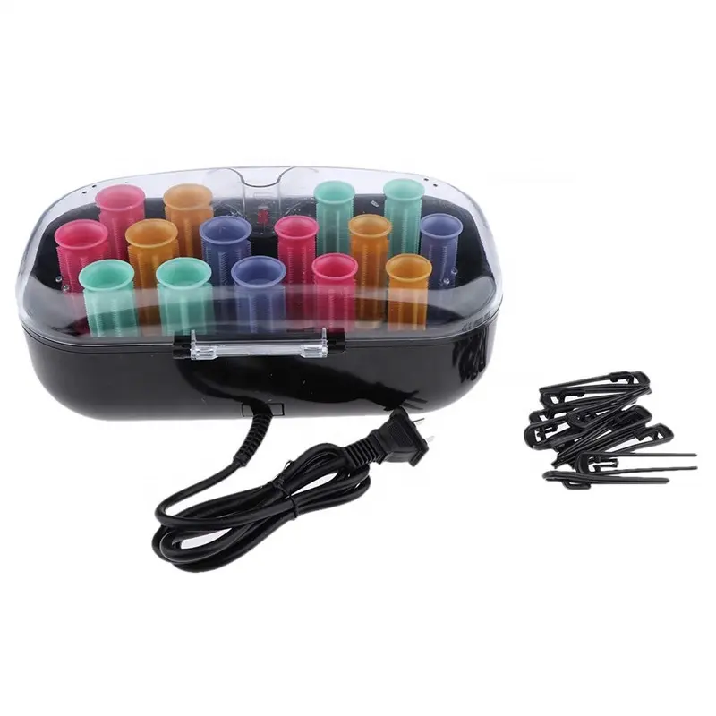 Plastic clips hot hair rollers electric hair roller curler professional hot hair roller sets salon use