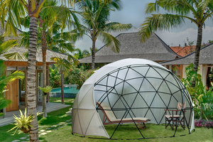 Лидер продаж, популярный надувной мини-геодезический купол Igloo для теплицы - Product Image 5
