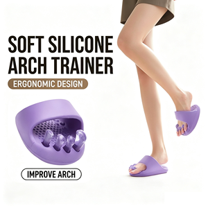 Correcteur d'arche plantaire, aligneur de <span class=keywords><strong>jambes</strong></span> <span class=keywords><strong>en</strong></span> O et <span class=keywords><strong>en</strong></span> <span class=keywords><strong>X</strong></span>, séparateur d'orteils, outil de yoga et de fitness <span class=keywords><strong>en</strong></span> silicone durable/respirant pour hommes et femmes - Product Image 1