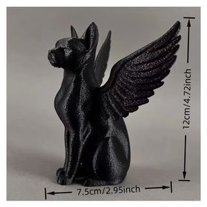 Grande Vente : Service d'impression 3D multi-matériaux pour le moulage de modèles de personnages gothiques rétro noirs, jouets créatifs et animaux tendance - Product Image 4